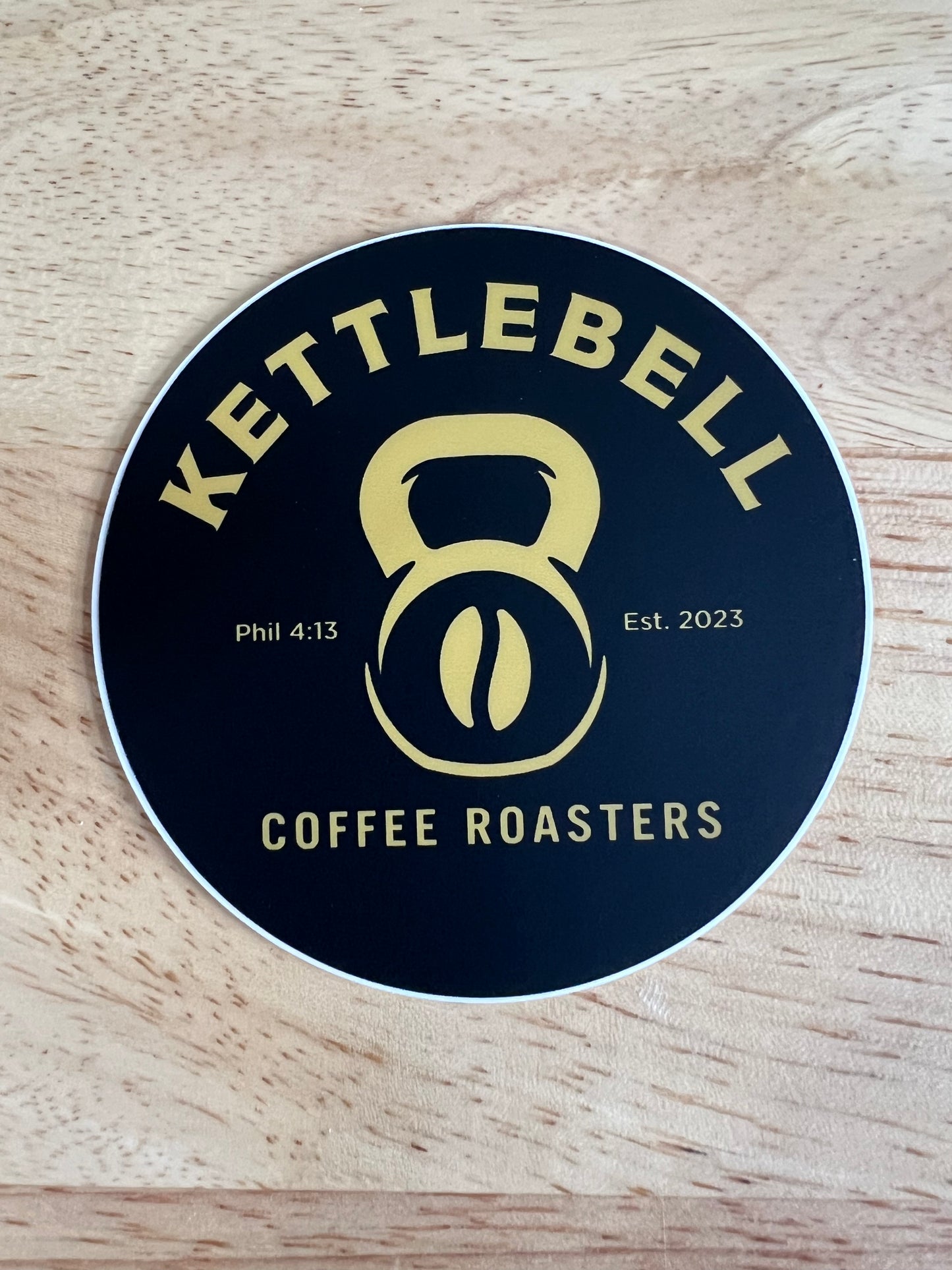 Kettlebell Coffee Roasters Sticker