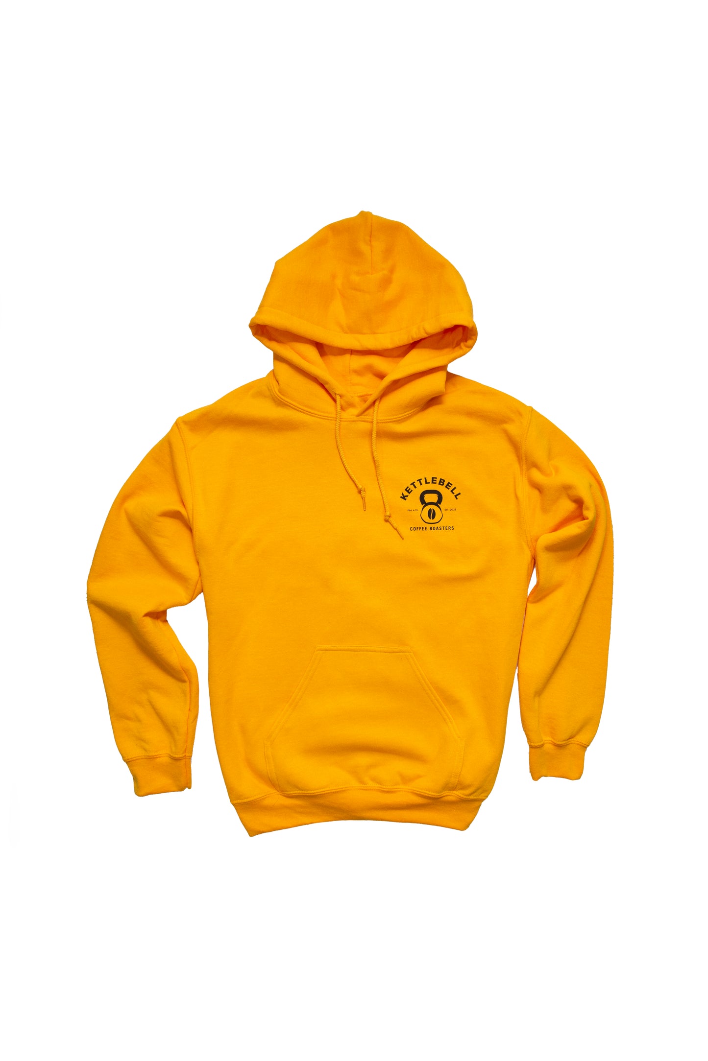 Branded Hoody Sweatshirt - Yellow