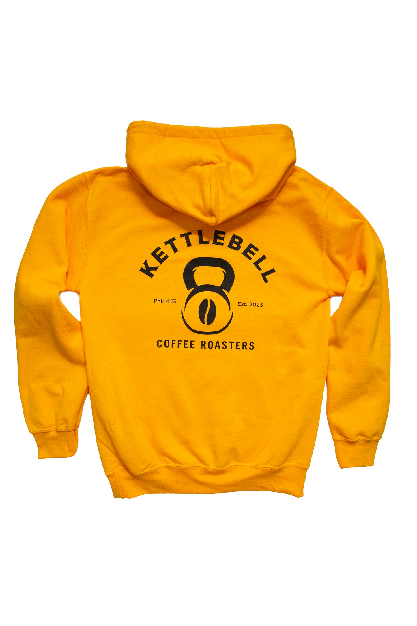 Branded Hoody Sweatshirt - Yellow