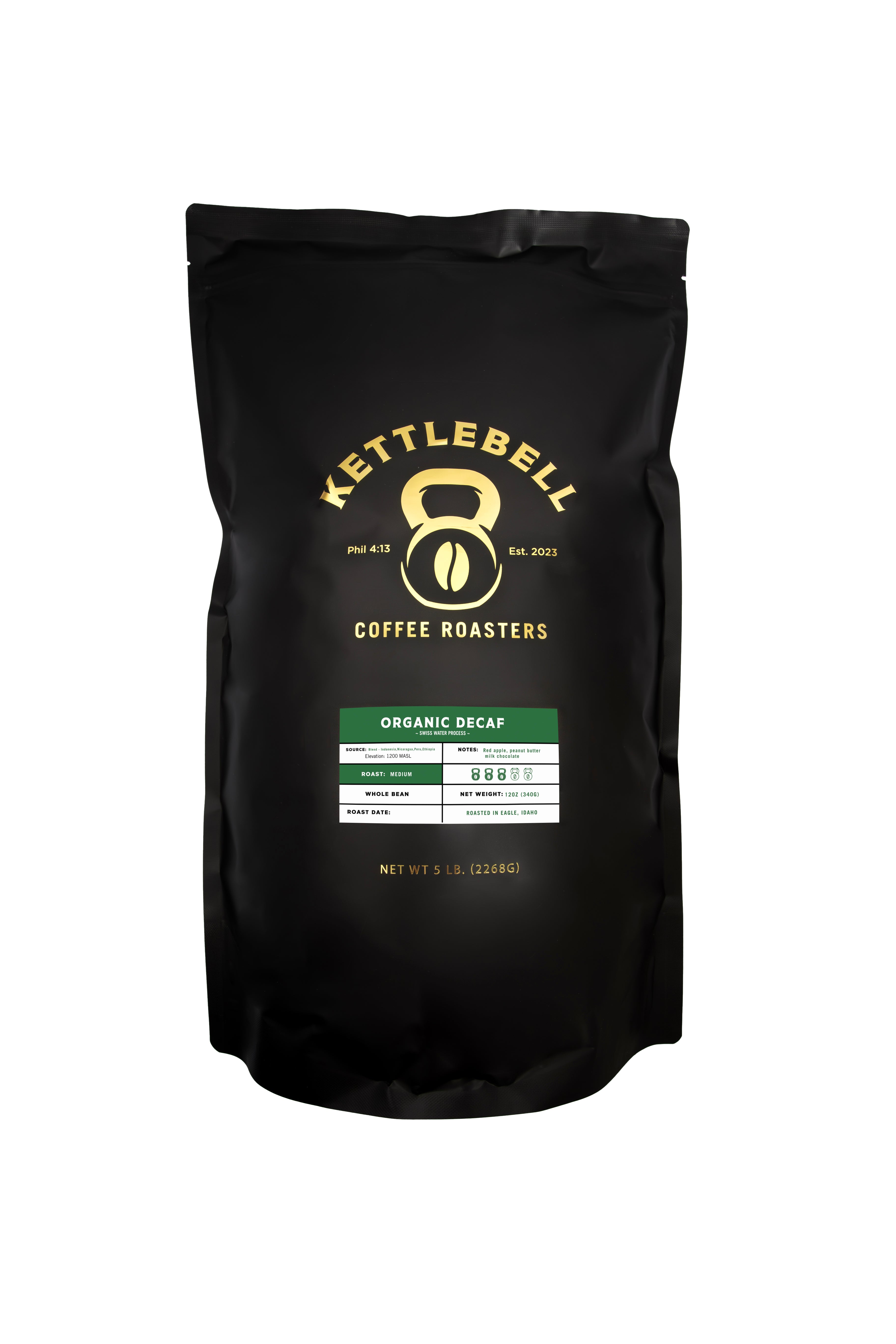 Decaf Swiss Water Process - Columbian medium – Kettlebell Coffee
