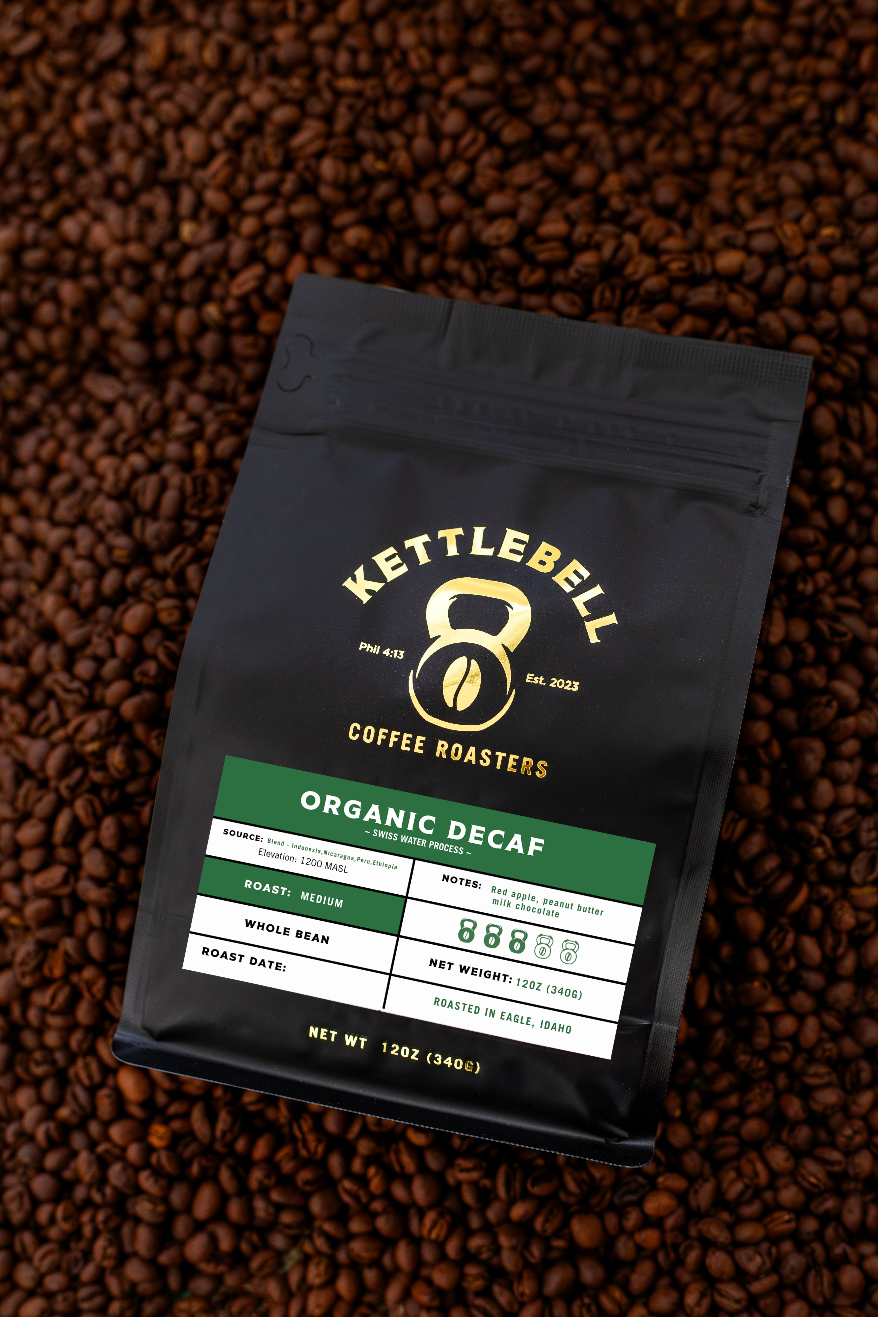 Decaf Swiss Water Process - medium – Kettlebell Coffee Roasters